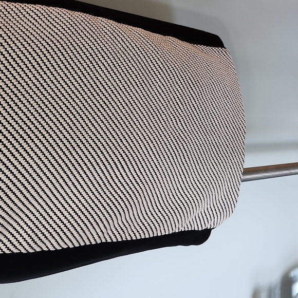 Banana Republic Black & White Textured Dress - Picture 5 of 14